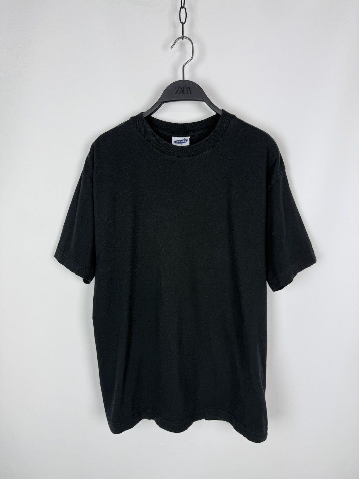 Vintage 2000s Vintage Whale Black Blank T-Shirt Size US M / EU 48-50 / 2 - 1 Thumbnail