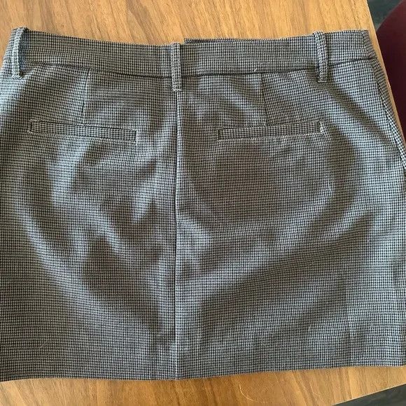 Gap GAP Black and Gray Mini Skirt Size 28" / US 6 / IT 42 - 3 Thumbnail