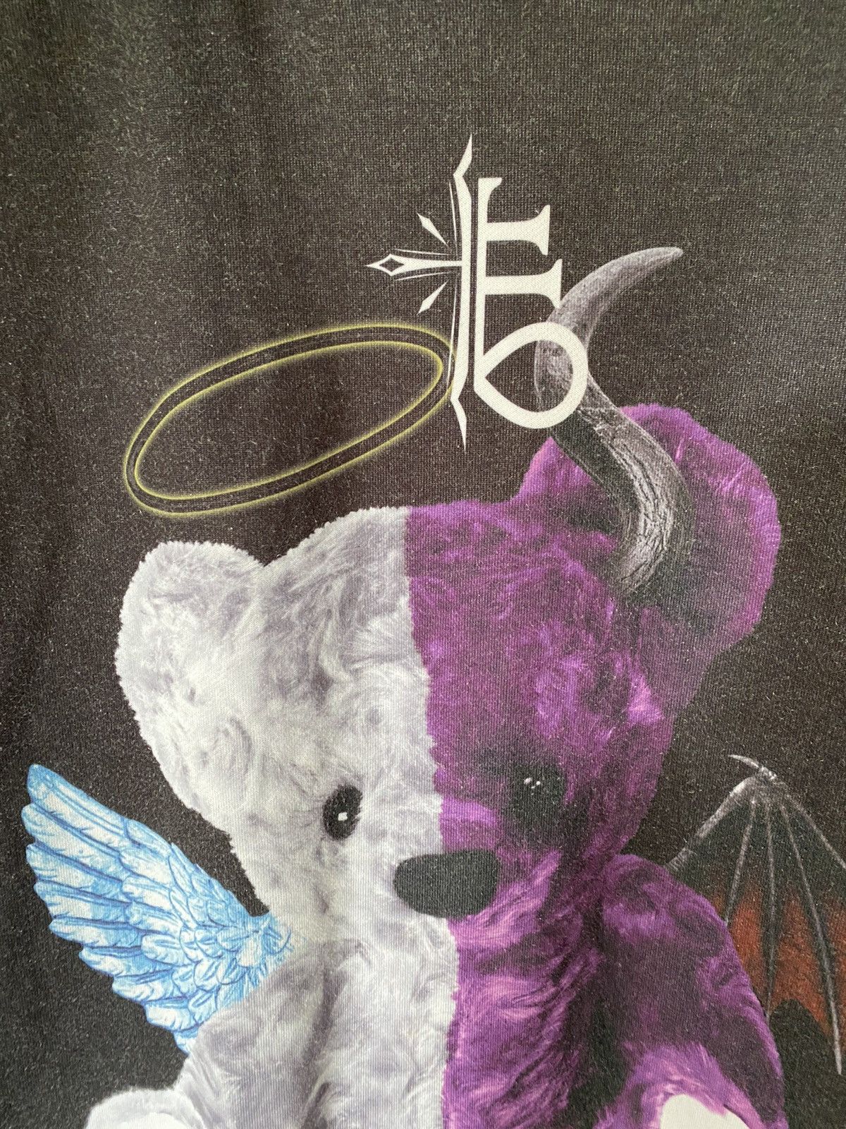 Sex Pot ReVeNGe 2000s Travas Japan Bear Angels and Devil satanic hoodie Size US L / EU 52-54 / 3 - 4 Thumbnail