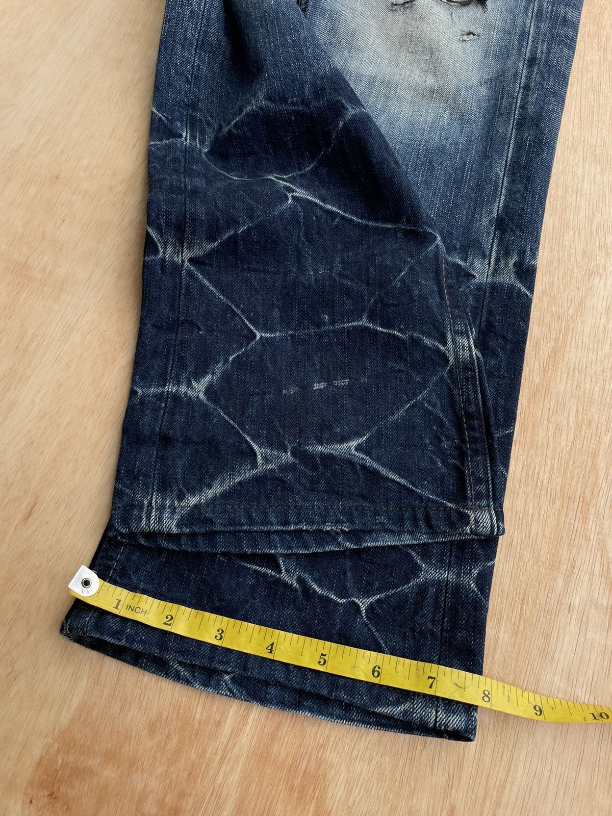 If Six Was Nine × Japanese Brand Distressed Denim Murder License Ifsixwasnine Size US 32 / EU 48 - 16 Thumbnail
