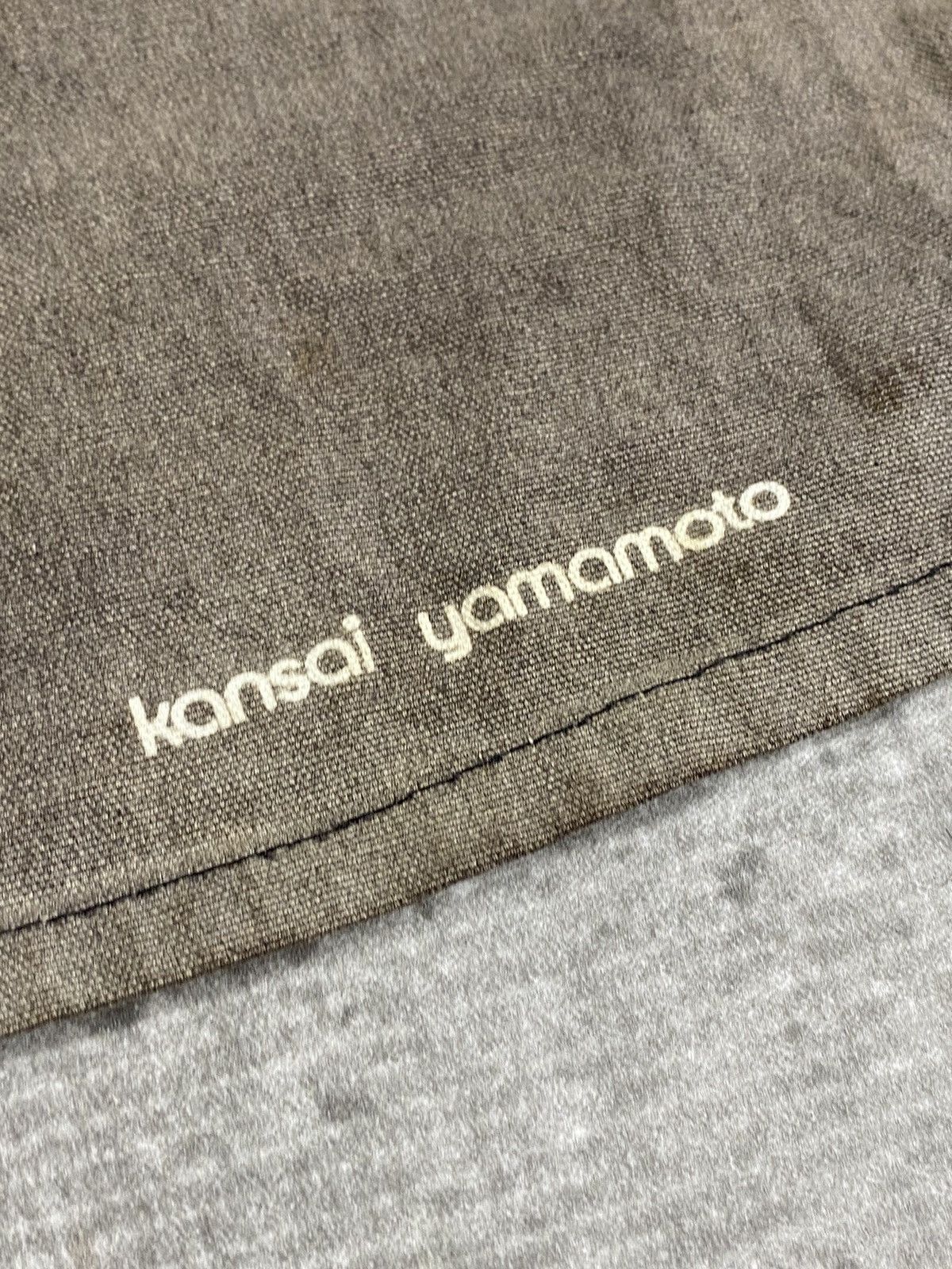 Kansai Yamamoto Vintage Kansai Yamamoto Faded Black Apron Size ONE SIZE - 6 Thumbnail