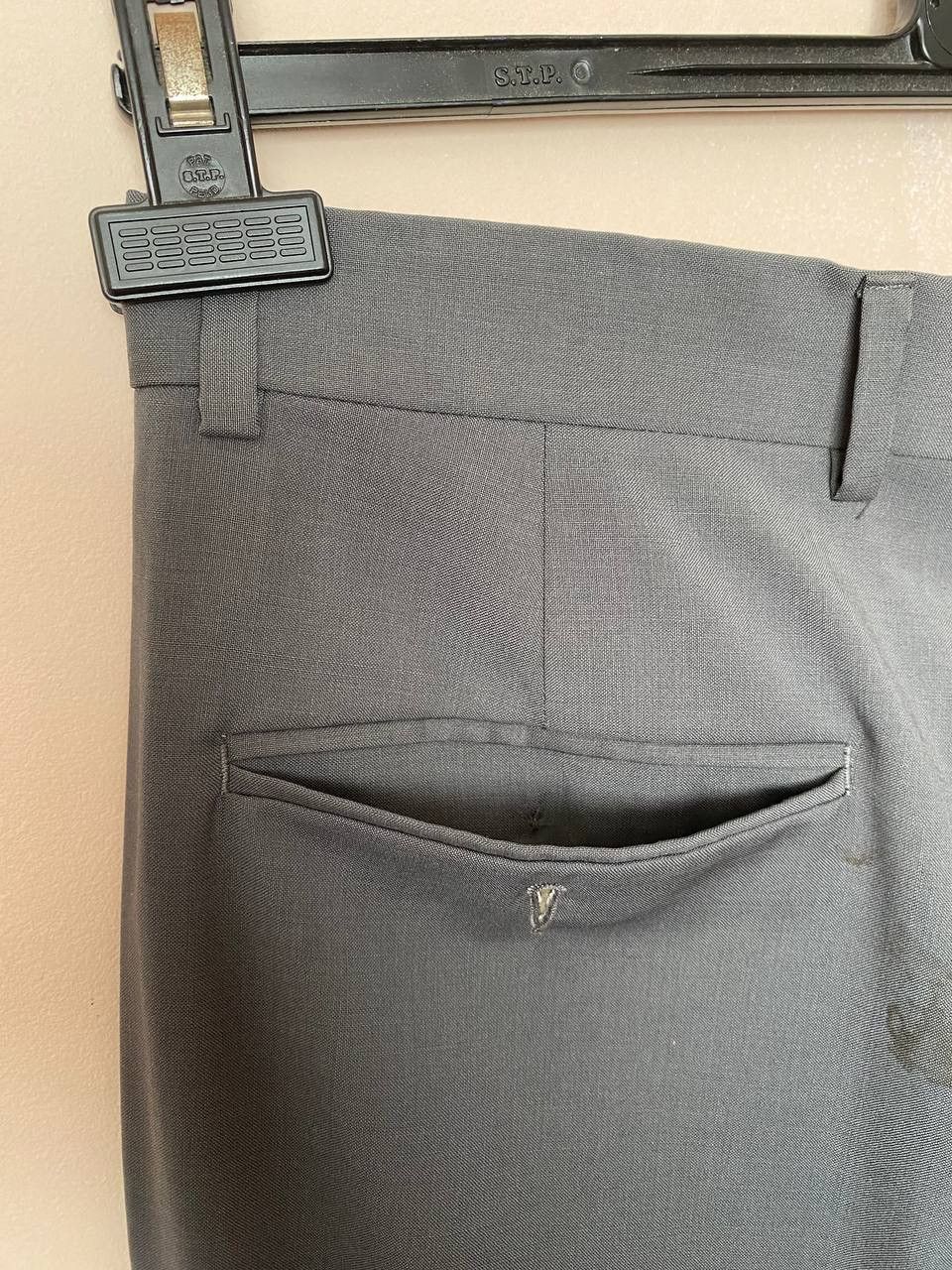 Giorgio Armani Vintage Giorgio Armani Suit Grey Wool Size 46R - 22 Thumbnail