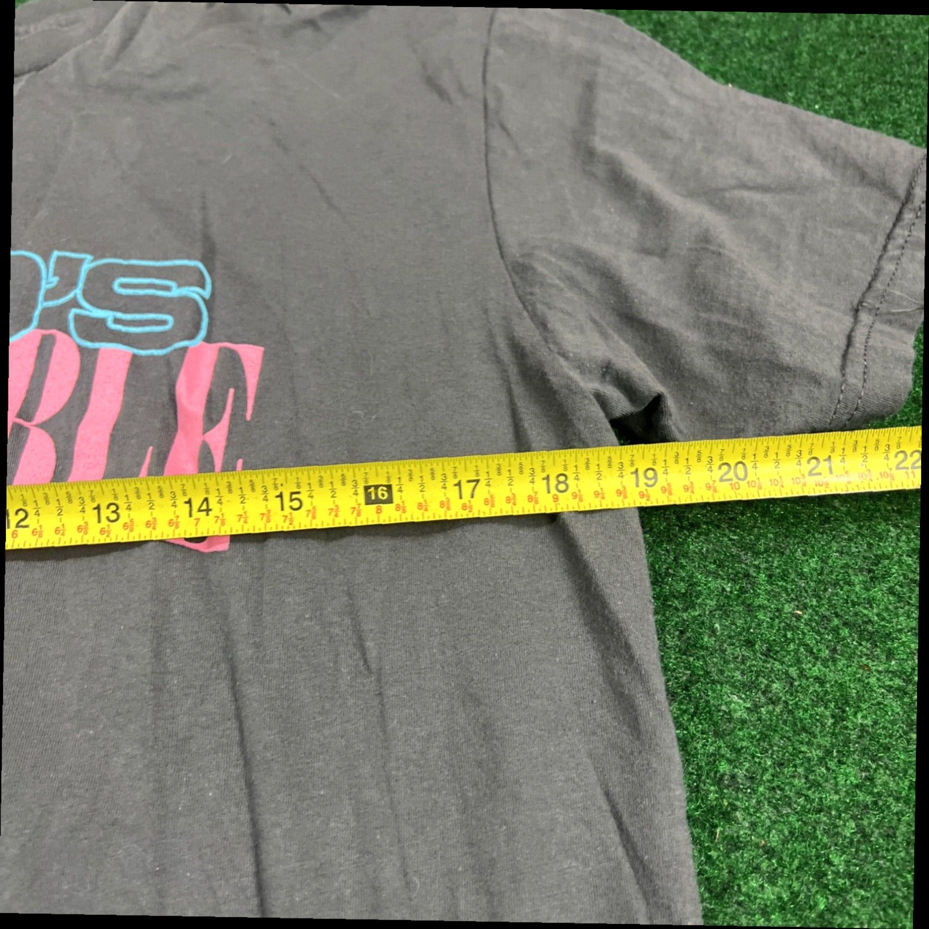 Vintage Men’s David Dobrik David’s Disposable Merch Logo Spellout Grey Shirt Sz L Fits M Size US M / EU 48-50 / 2 - 6 Thumbnail