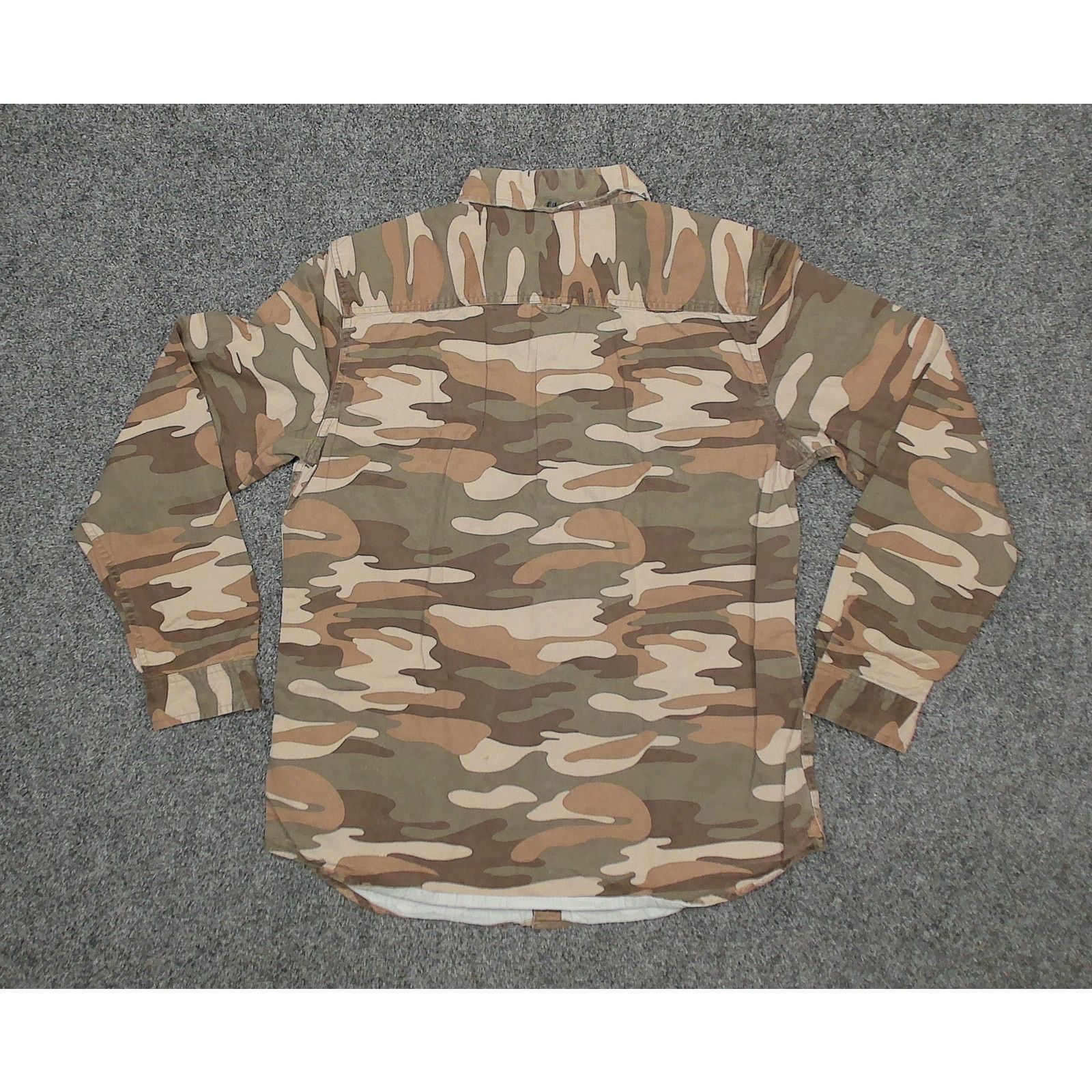 Lee Lee Vintage Y2K Faded Desert Camo Boxy Shacket Size XL / US 12-14 / IT 48-50 - 4 Thumbnail