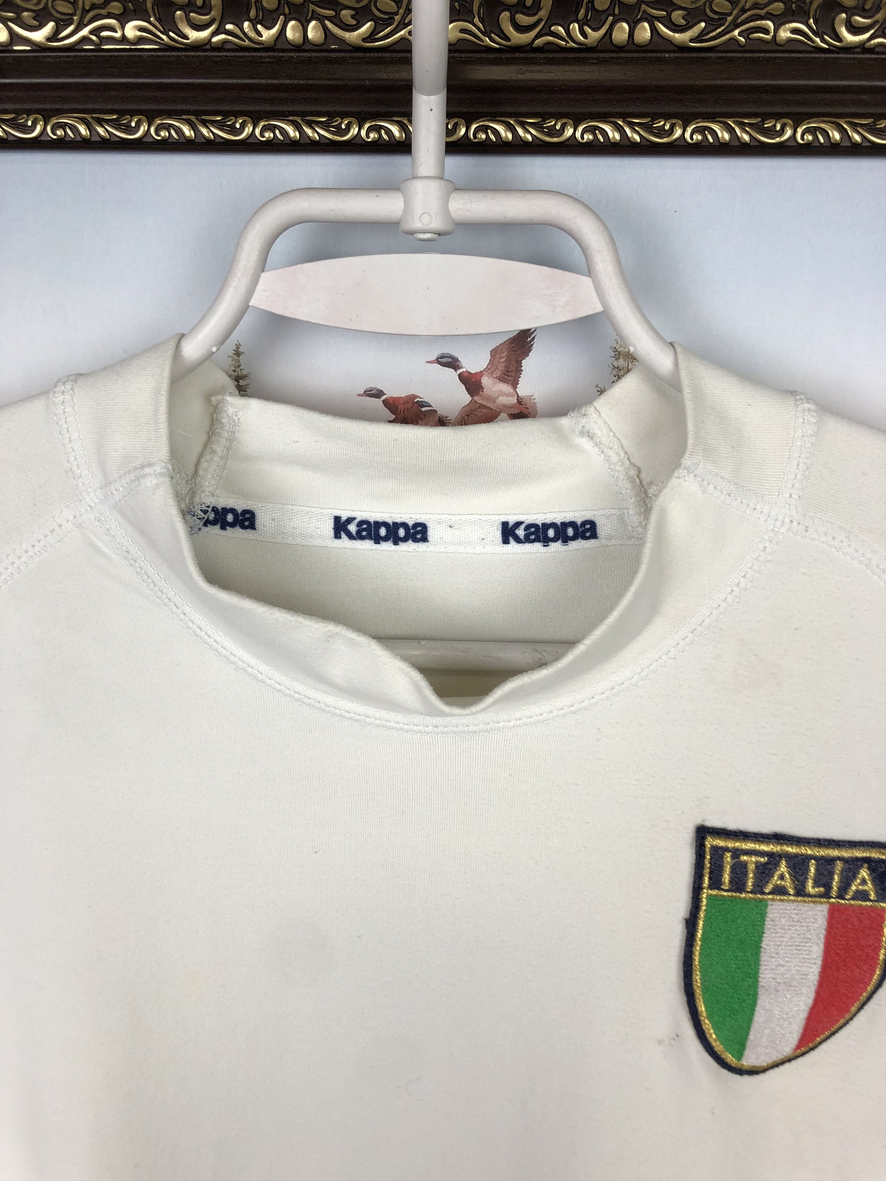 Vintage Italy football shirt Soccer Kappa Jersey Maglia Tee Hype Size US XXL / EU 58 / 5 - 7 Thumbnail
