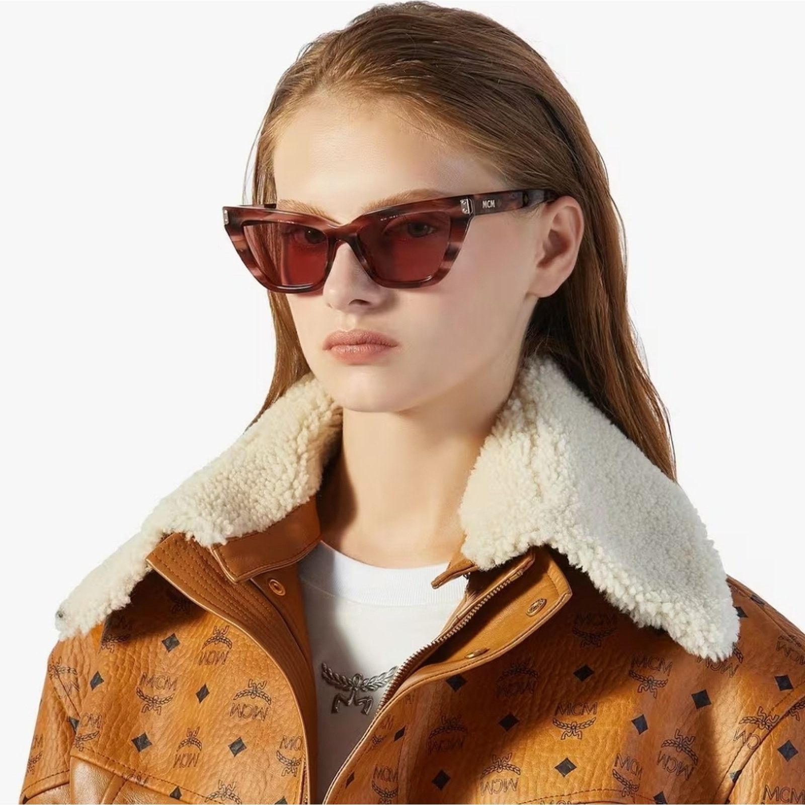 MCM New MCM Brown Tortoise Sunglasses Size ONE SIZE - 1 Thumbnail