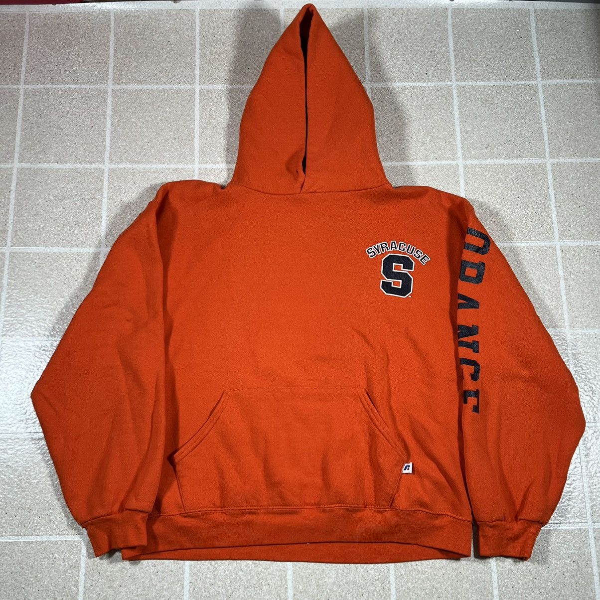 Russell Athletic × Vintage Syracuse Russell Athletics Sweatshirt Hoodie Orange Size US L / EU 52-54 / 3 - 1 Thumbnail