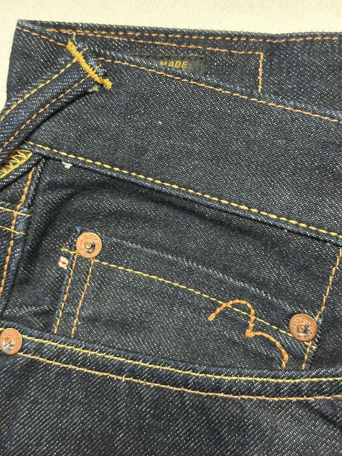 Evisu Vintage Evisu Big Daicock Sevledge Jeans Size US 32 / EU 48 - 12 Thumbnail