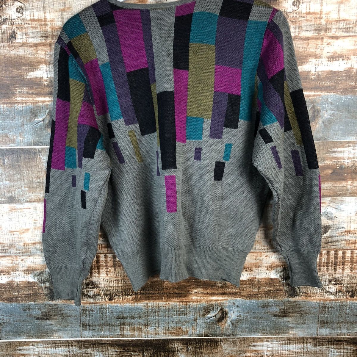 Japanese Brand DL Bel Shepree vintage art Gray Knitwear sweatshirt #C473 Size M / US 6-8 / IT 42-44 - 17 Thumbnail