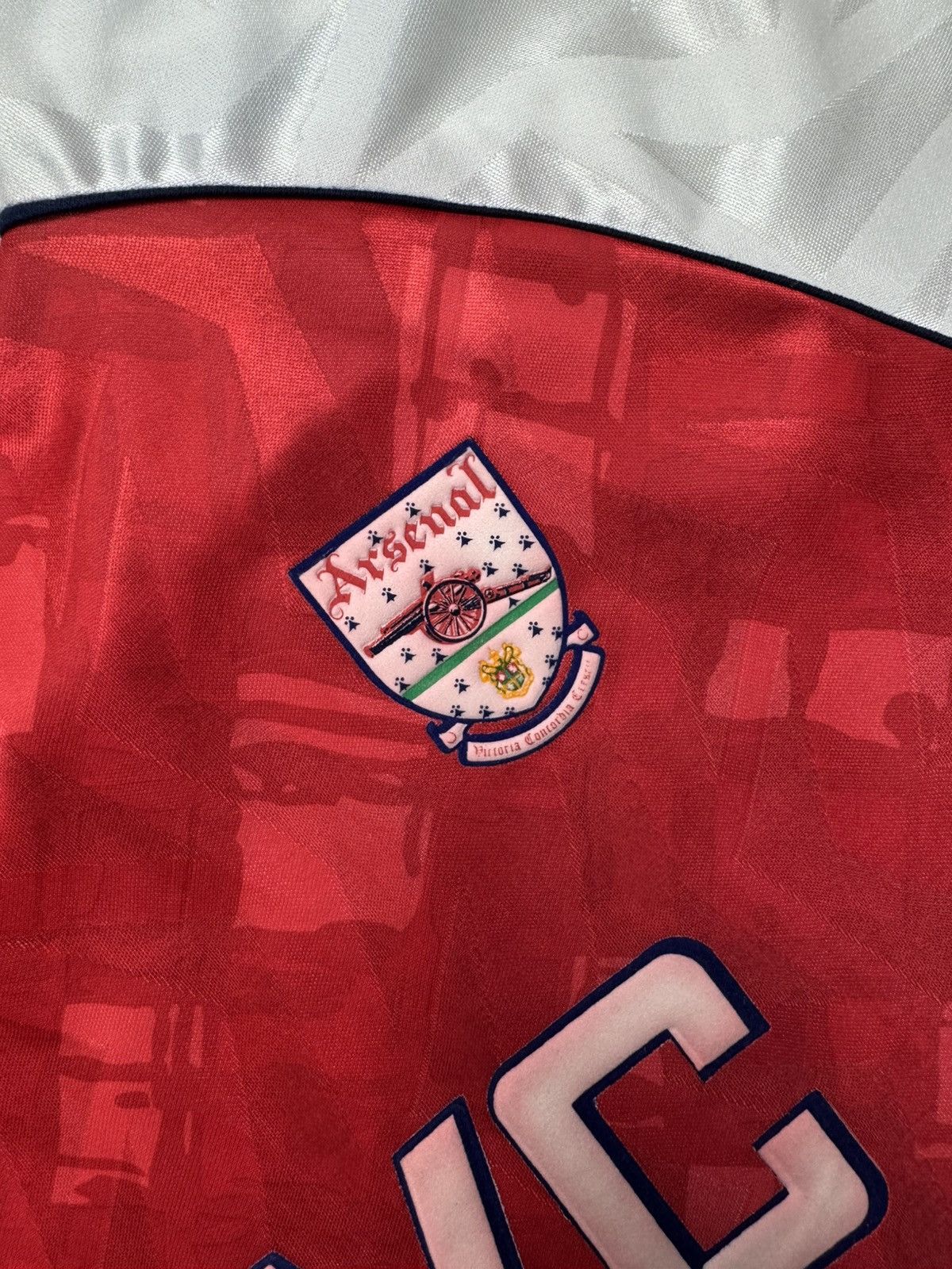 Vintage Ultra Rare Vintage 1991-93 Arsenal Away Jersey Adidas Size M Size US M / EU 48-50 / 2 - 4 Thumbnail