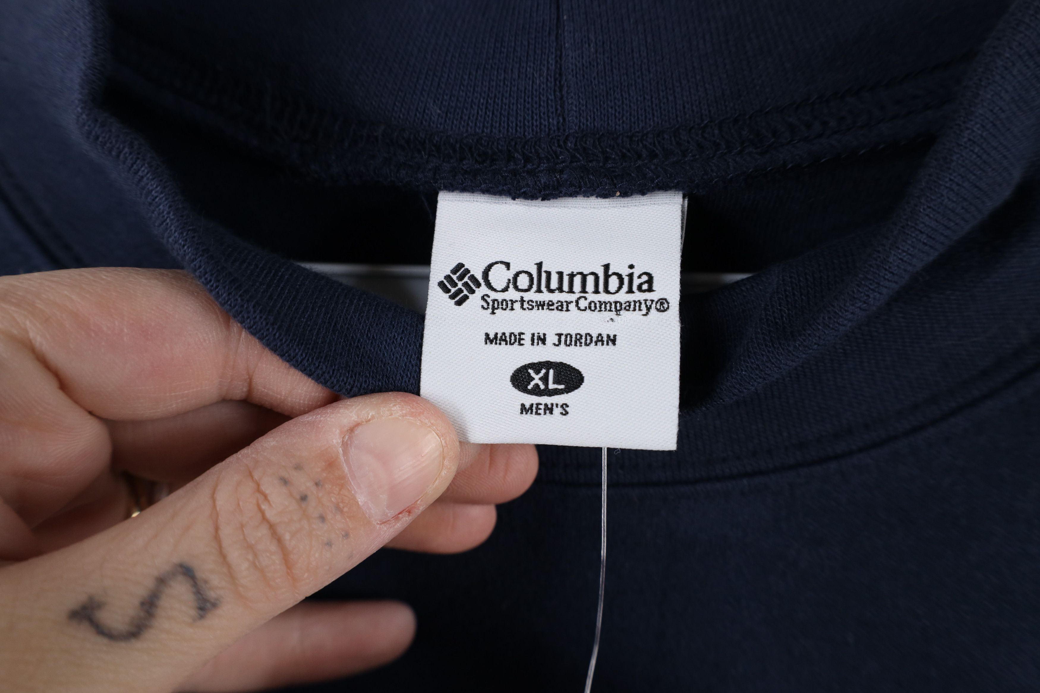 Columbia × Vintage Deadstock Vintage 90s Columbia Mock Neck Long Sleeve T-Shirt Size US XL / EU 56 / 4 - 7 Thumbnail