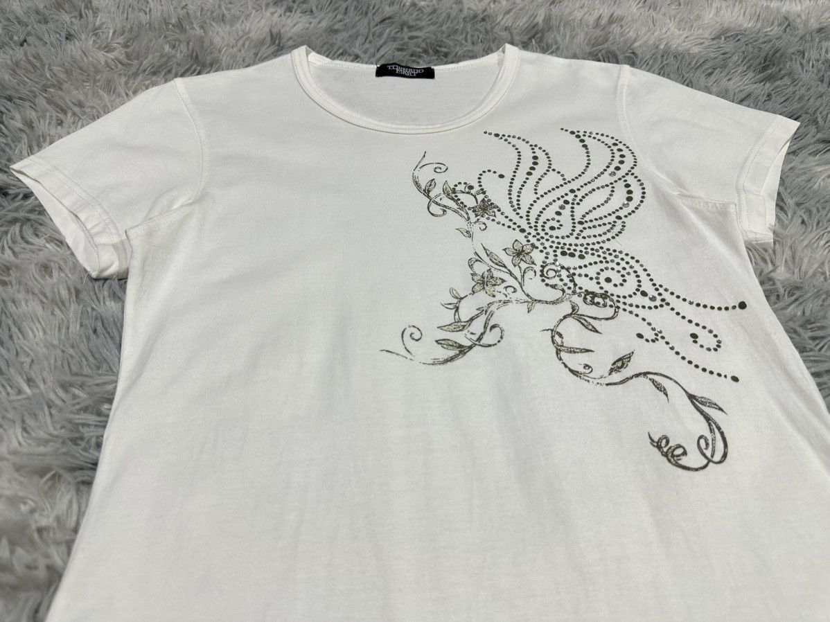 Tornado Mart 🔥Sick Y2K Tornado Mart Tribal Floral Shirt Ethnic Rhinestone Size US S / EU 44-46 / 1 - 3 Thumbnail