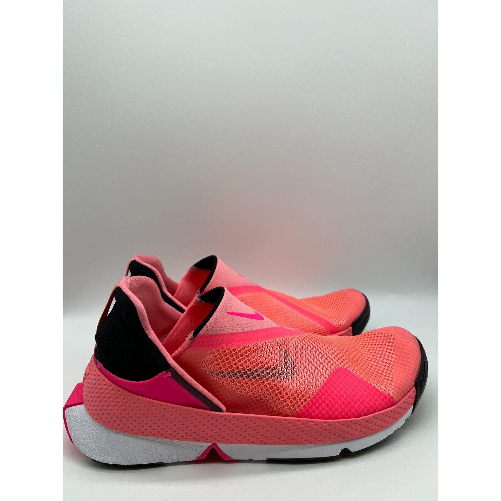 image of Nike Go Flyease Low Mens Athletic Running Pink White Size 11 Shoes