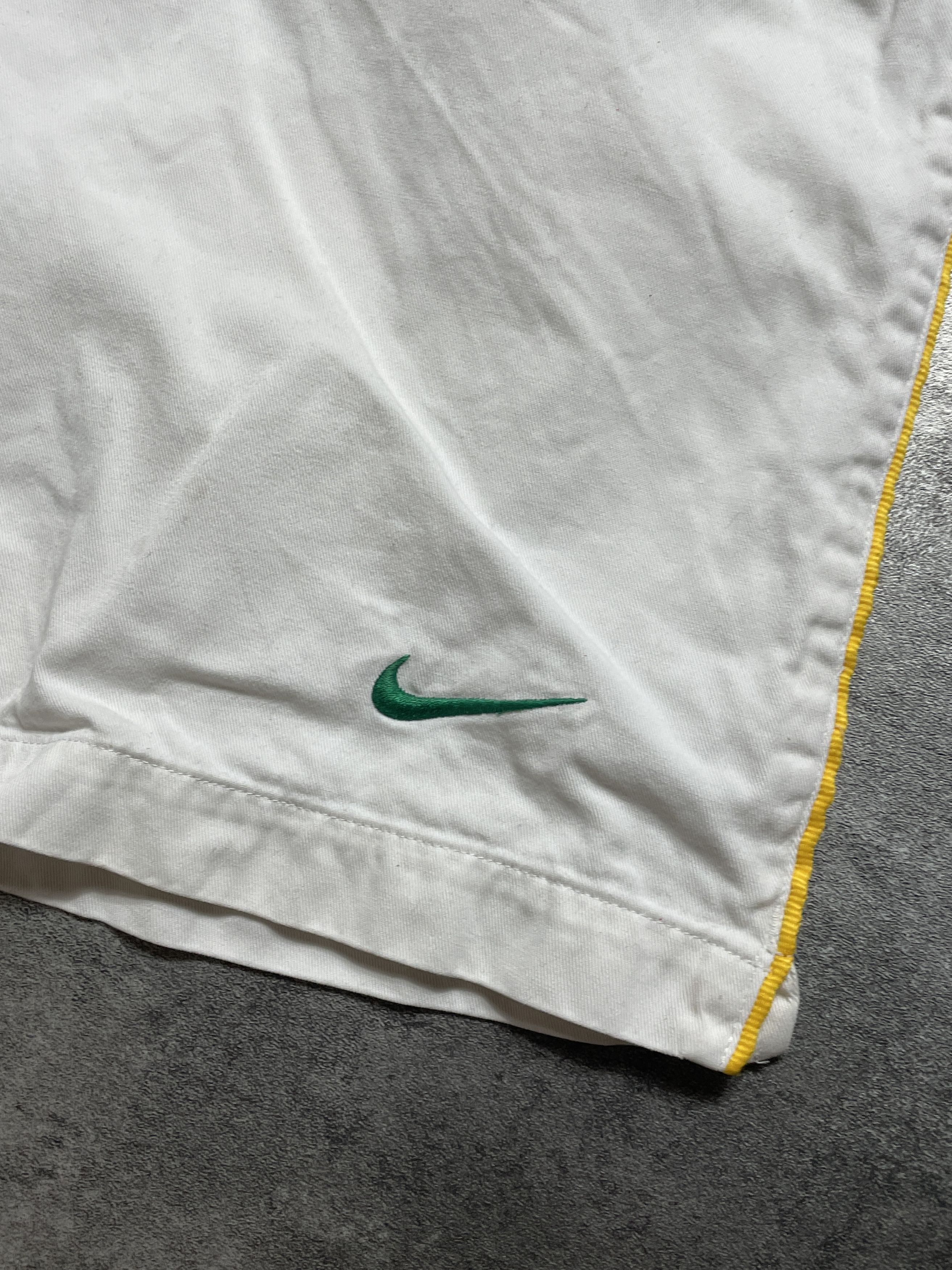 Nike ❗️RARE❗️Nike Vintage Y2K Silver Tag Baggy Shorts Solid Size US 36 / EU 52 - 4 Thumbnail