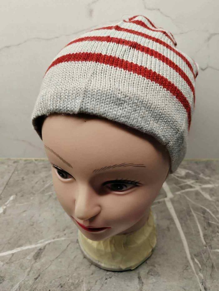 Japanese Brand Unknown Japanese Stripe Style Beanie Size ONE SIZE - 1 Thumbnail