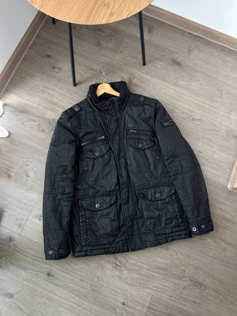 Japanese Brand × Schott × Vintage Vintage Japanese Schott Black Faded Pocket Jacket Size US M / EU 48-50 / 2 - 7 Thumbnail