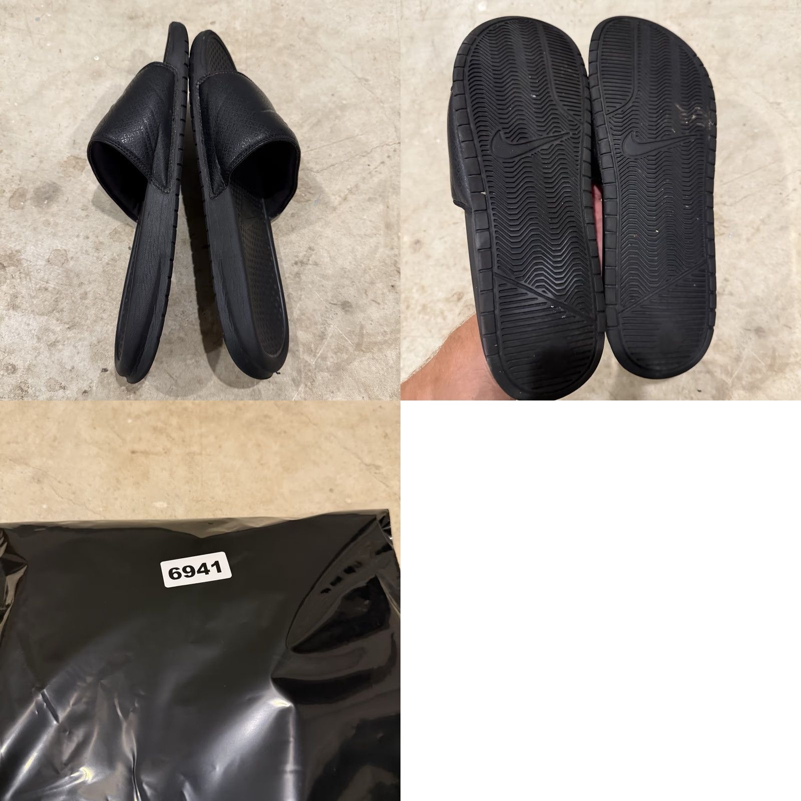 Nike Nike Benassi JDI Slide Mens Sandals 13 Black Slip-On Comfort Size ONE SIZE - 8 Thumbnail