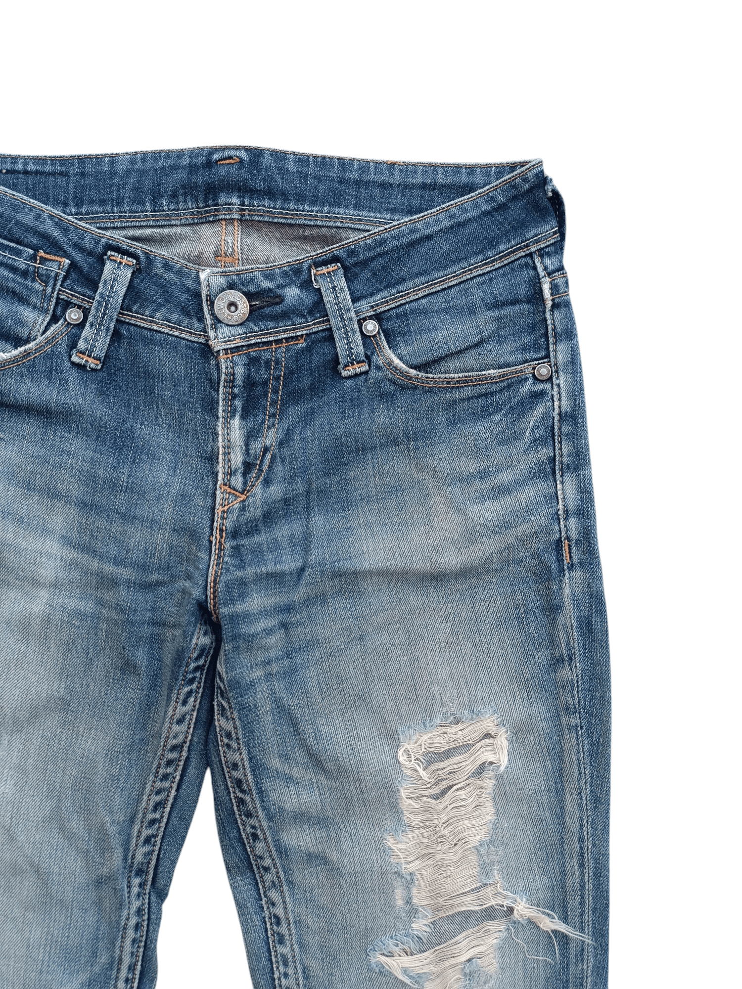 Levi's × Levi's Vintage Clothing × Vintage Vintage Levis Flared Faded Washed Distressed Denim E018 Size US 30 / EU 46 - 16 Thumbnail