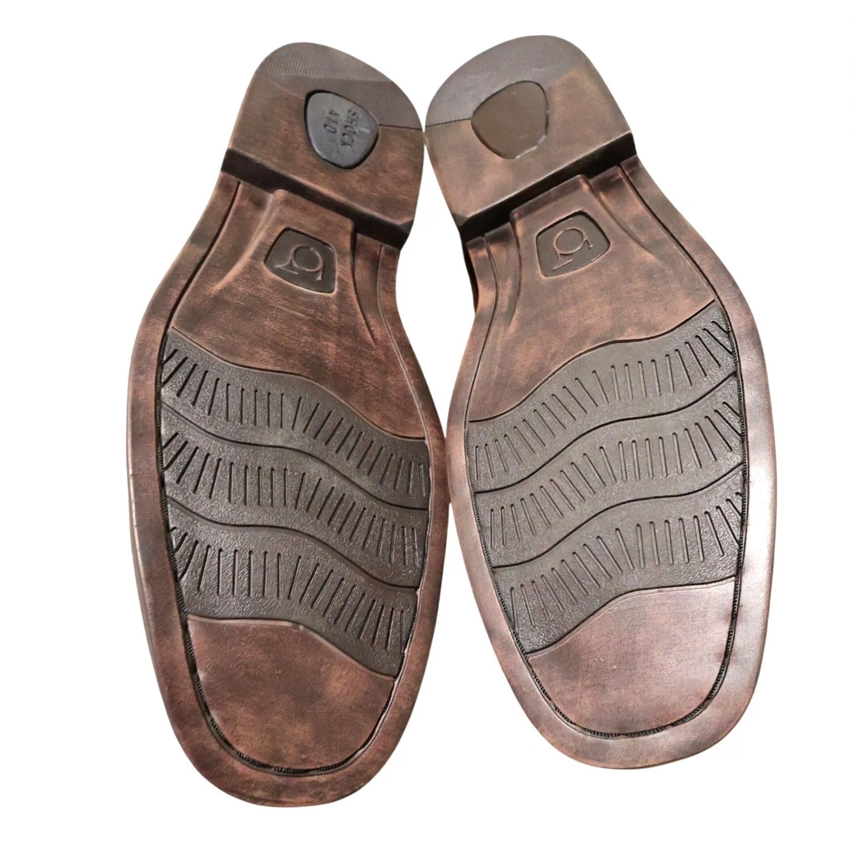 Vintage French Shriner Mens 13 Loafers Leather Tan Brighton Kiltie Tassel Slip On Dress Size US 13 / EU 46 - 6 Thumbnail