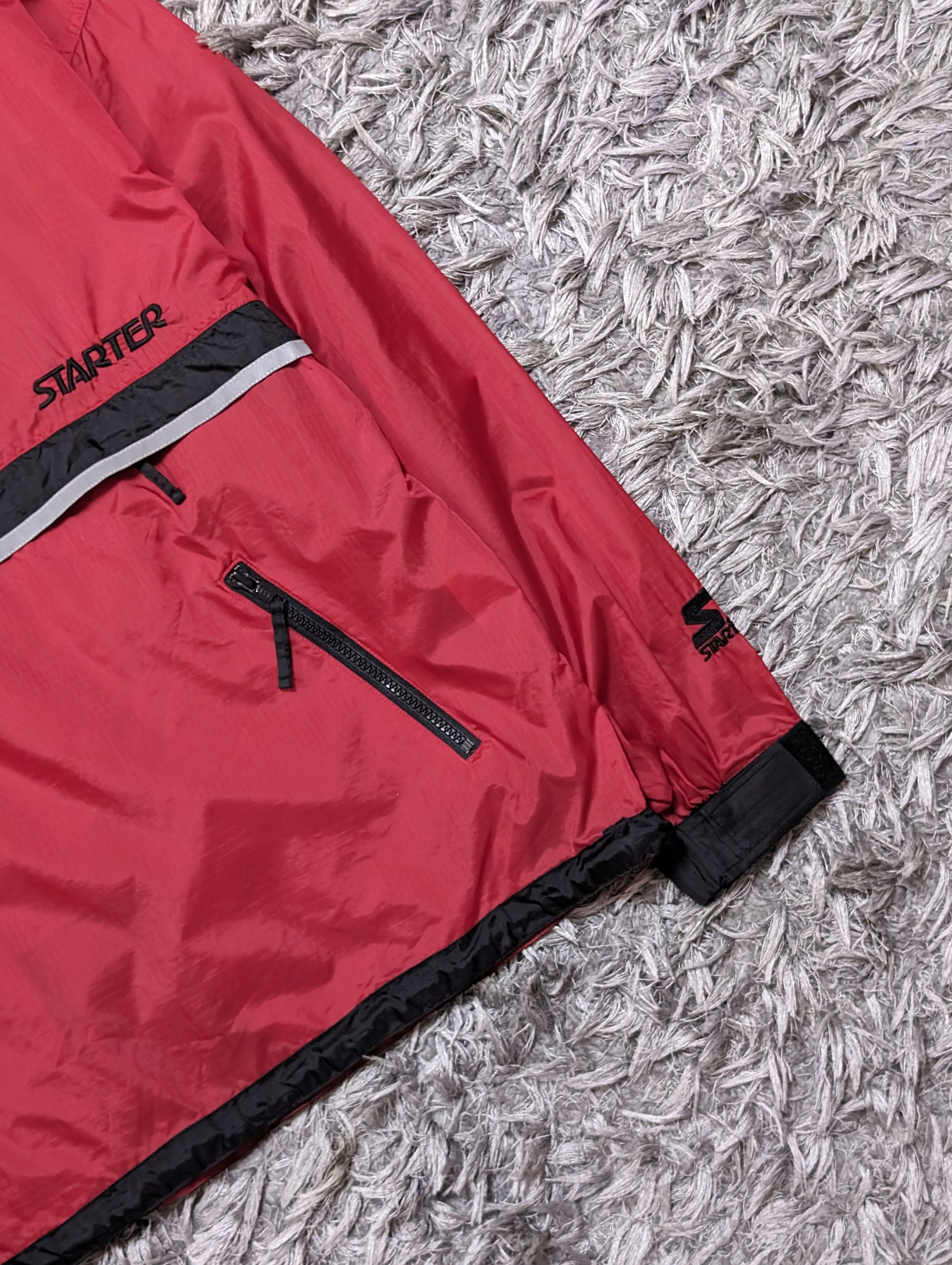 Starter Vintage 90s Starter Windbreaker Jacket Oversized Outerwear Size US M / EU 48-50 / 2 - 3 Thumbnail
