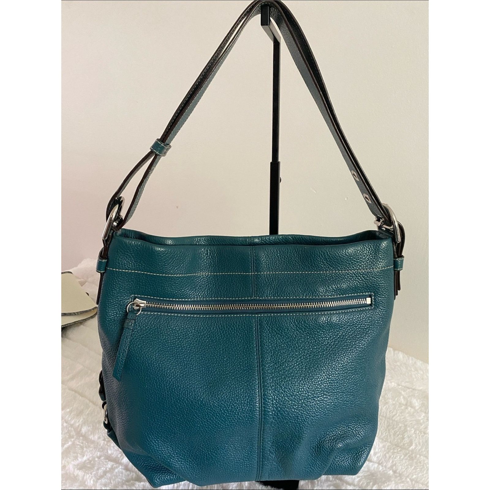 Coach Coach Convertible Duffle Hobo Bag in Bright Jade Size ONE SIZE - 3 Thumbnail