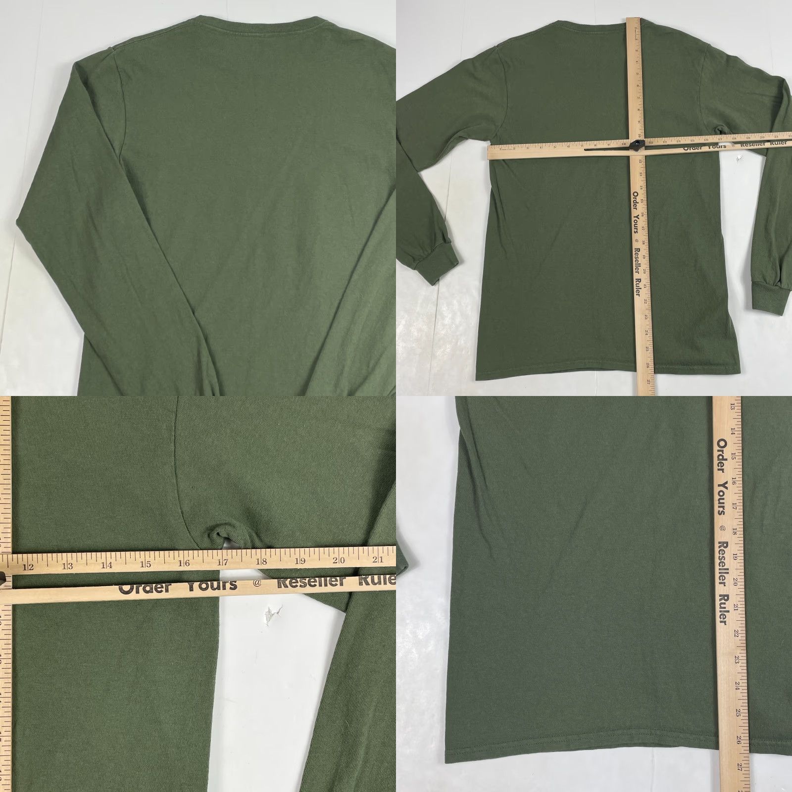Bones Bone Collector Shirt Mens Small Green Long Sleeve Crew Neck Hiking Outdoors Outdoor Logo T-Shirt Mens Size US S / EU 44-46 / 1 - 8 Thumbnail