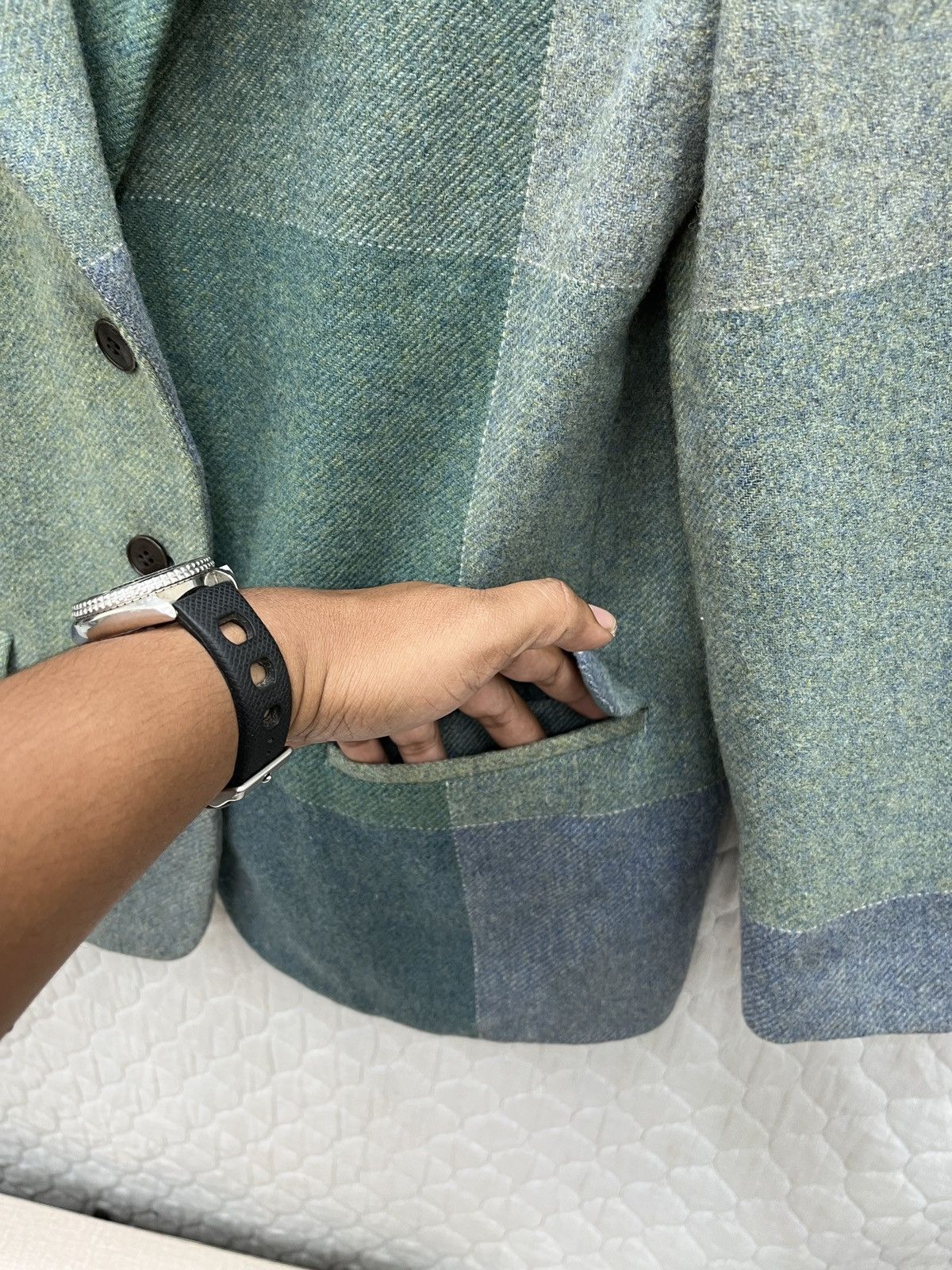 Issey Miyake 🔥🔥🔥ARCHIVE VTG ISSEY MIYAKE (IS) LABEL BLAZER JACKET Size M / US 6-8 / IT 42-44 - 13 Thumbnail