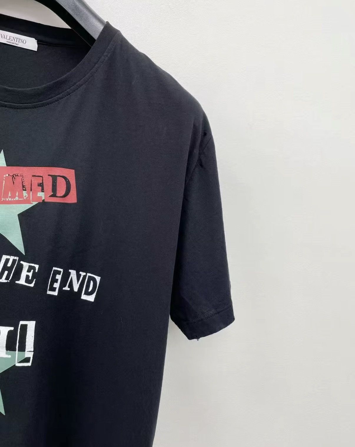 Valentino VALENTINO Washed Vintage Short Sleeve T-shirt J30 Size US M / EU 48-50 / 2 - 3 Thumbnail