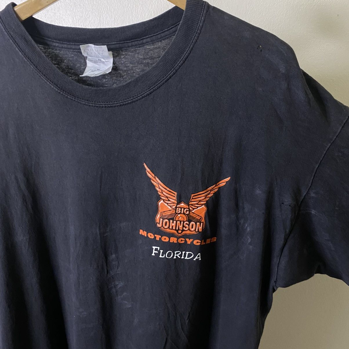 Vintage 2000s Big Johnson Florida Motorcycle Bikers Choppers Harley Size US XL / EU 56 / 4 - 10 Thumbnail