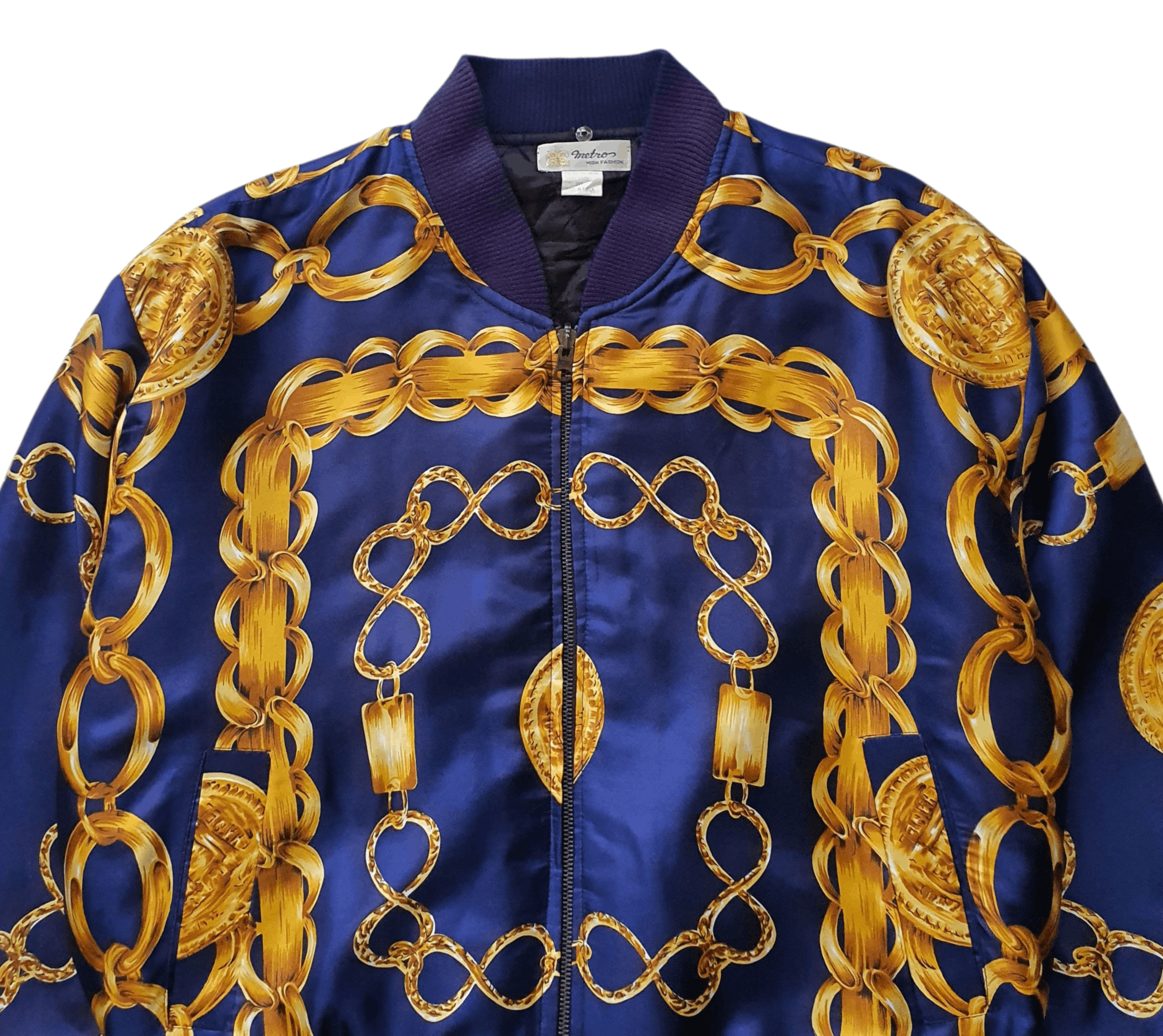 Vintage Vintage Gold Chain Art Royalty Baroque jacket size M to L Size US M / EU 48-50 / 2 - 6 Thumbnail