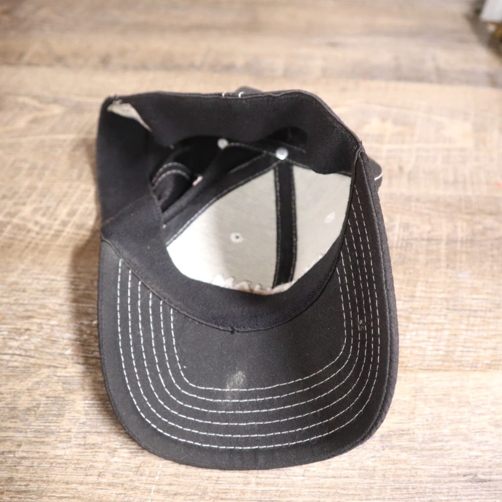 Good American VINTAGE Wyndham Championship Hat Baseball Cap Unisex Adjustable Cotton Black Golf College 2020s Size ONE SIZE - 6 Thumbnail