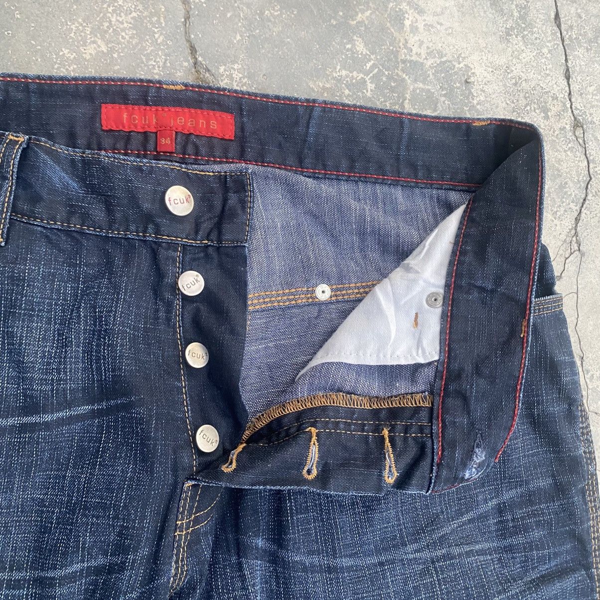 FCUK × French Connection RareY2K FCUK Baggy Flare Size US 34 / EU 50 - 7 Thumbnail