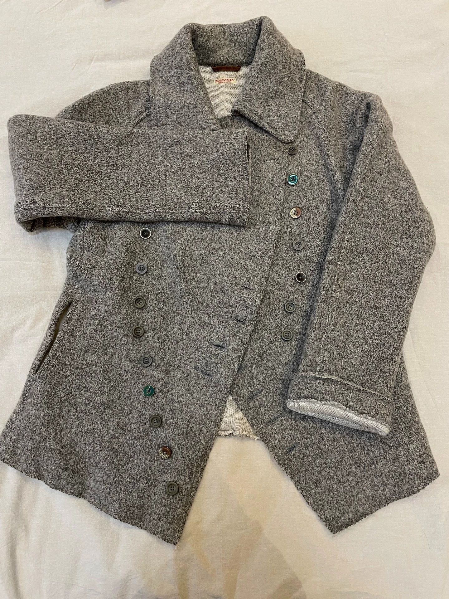 Kapital Kapital Wool Coat - -DMC Size US S / EU 44-46 / 1 - 1 Thumbnail
