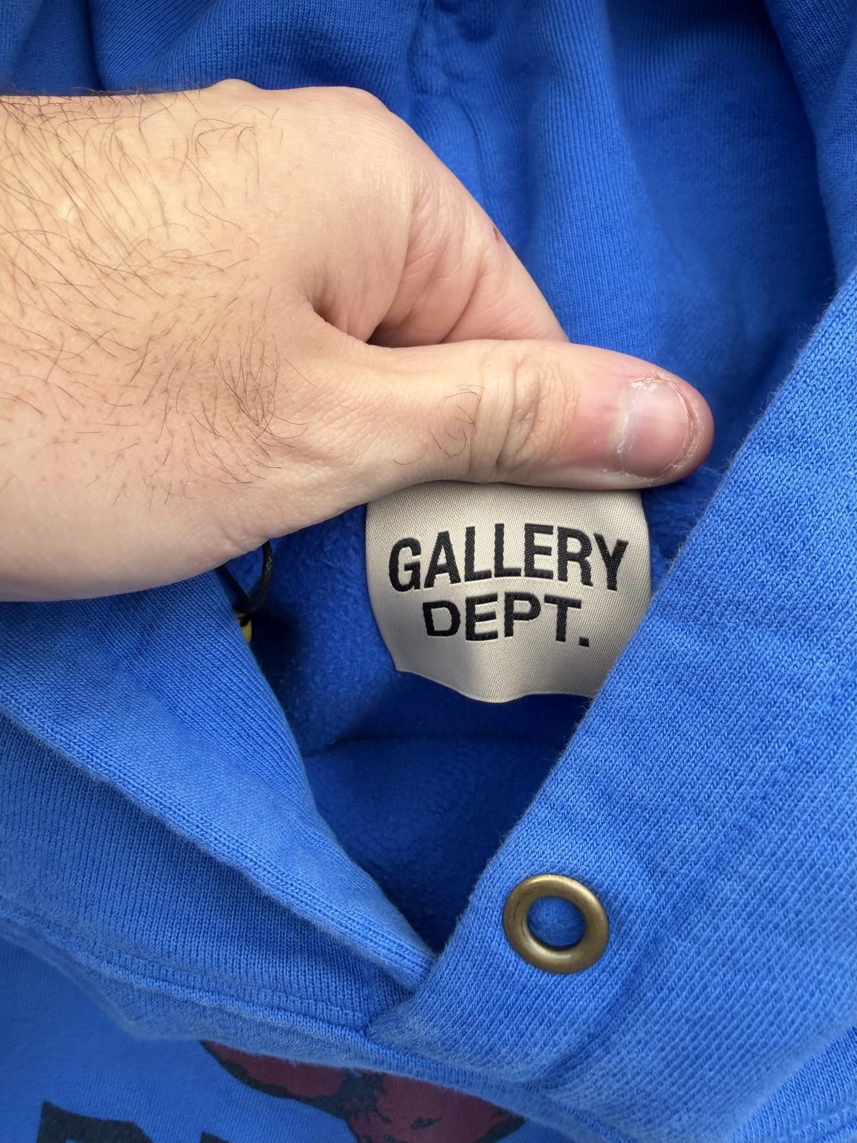 Other Gallery Dept. Boxing Gloves Hoodie – Blue – Size XL – NWT Size US XL / EU 56 / 4 - 6 Thumbnail