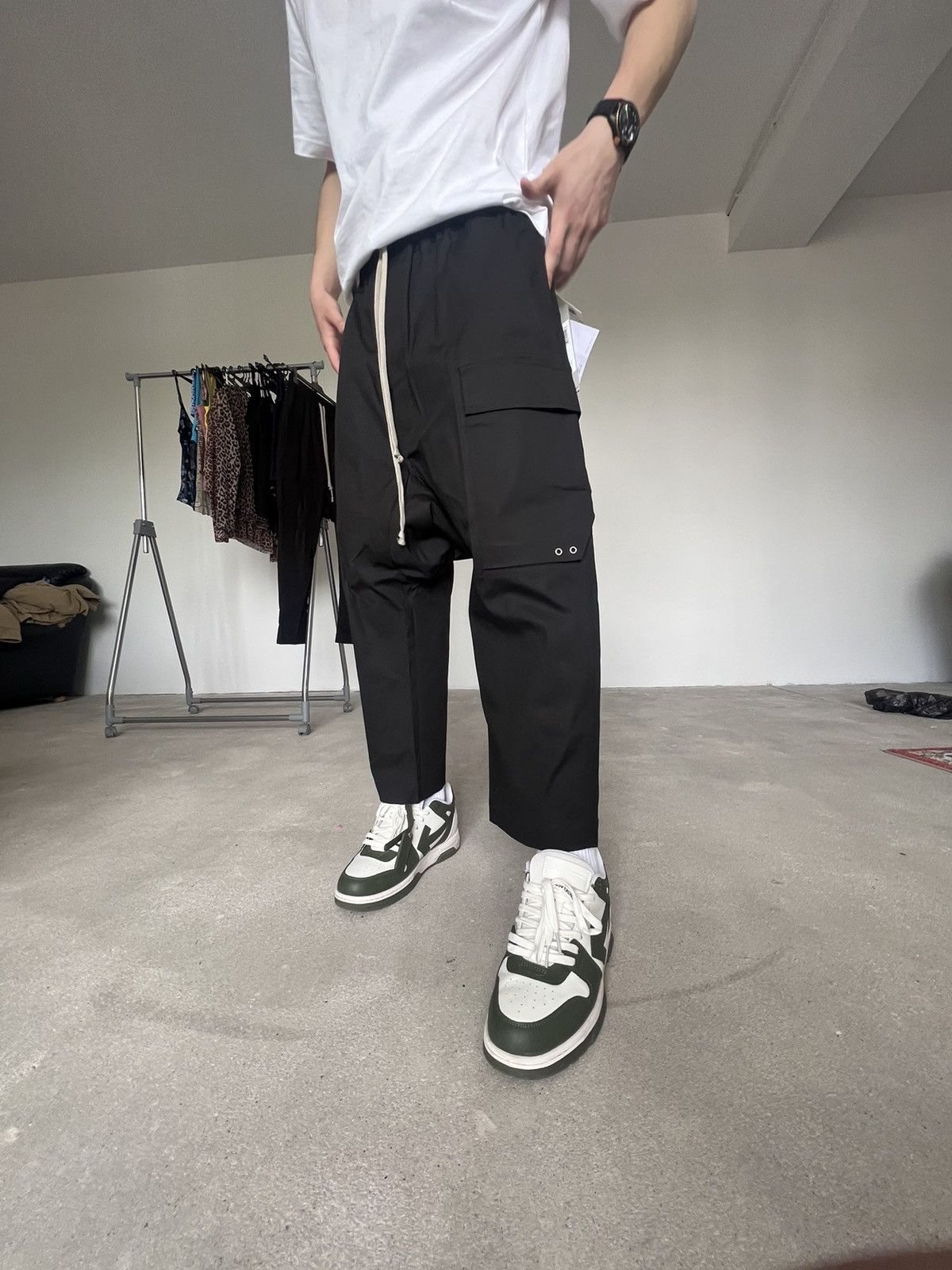 Rick Owens 💎SS24 Rick Owens Cargo Pants Size US 36 / EU 52 - 14 Thumbnail