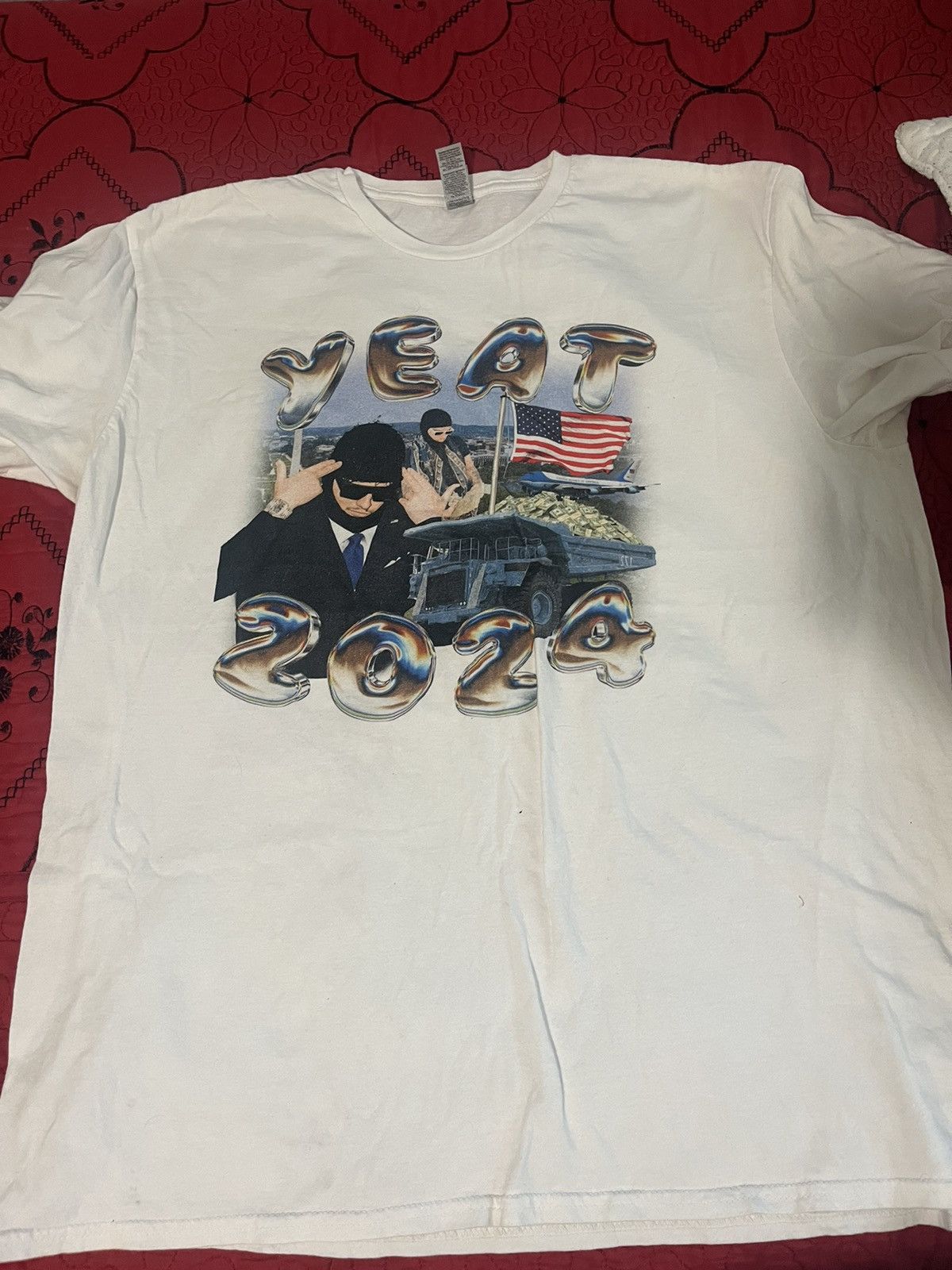 Other Yeat 2024 presidential shirt Size US XL / EU 56 / 4 - 1 Thumbnail