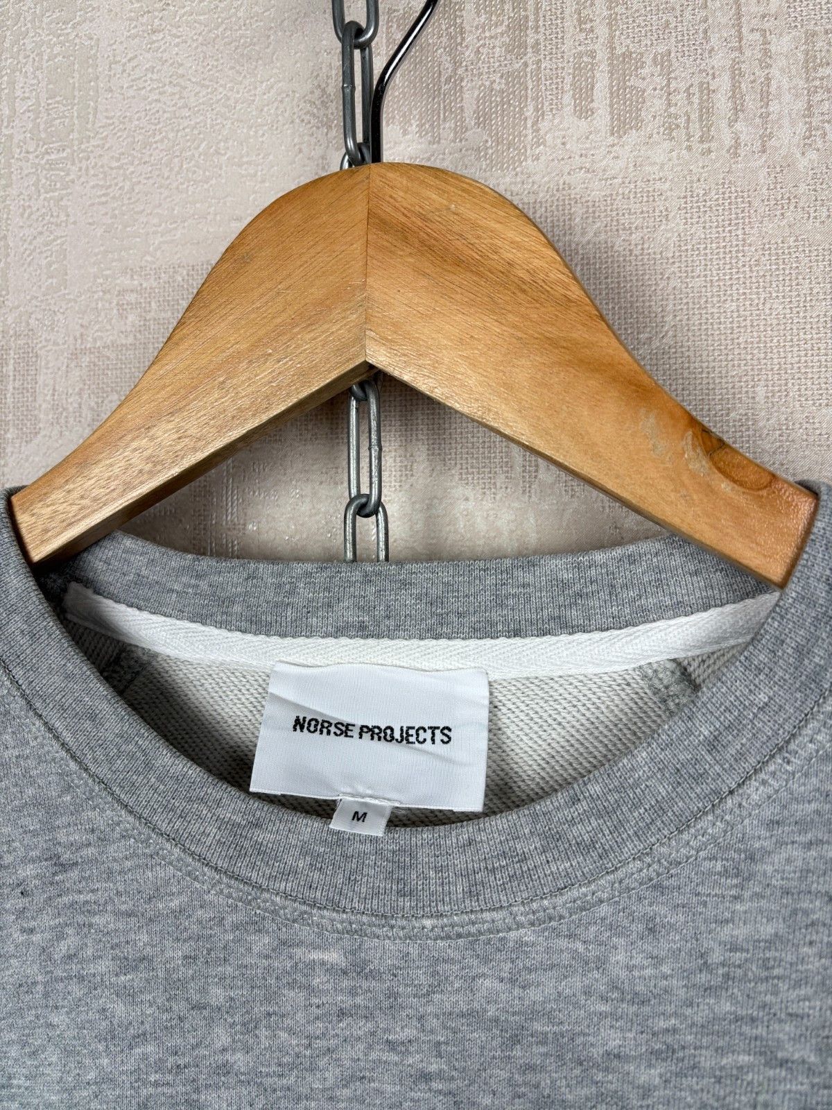 Norse Projects Norse Projects Ketel NP Wave Logo Crew Neck Sweatshirt Size US M / EU 48-50 / 2 - 4 Thumbnail