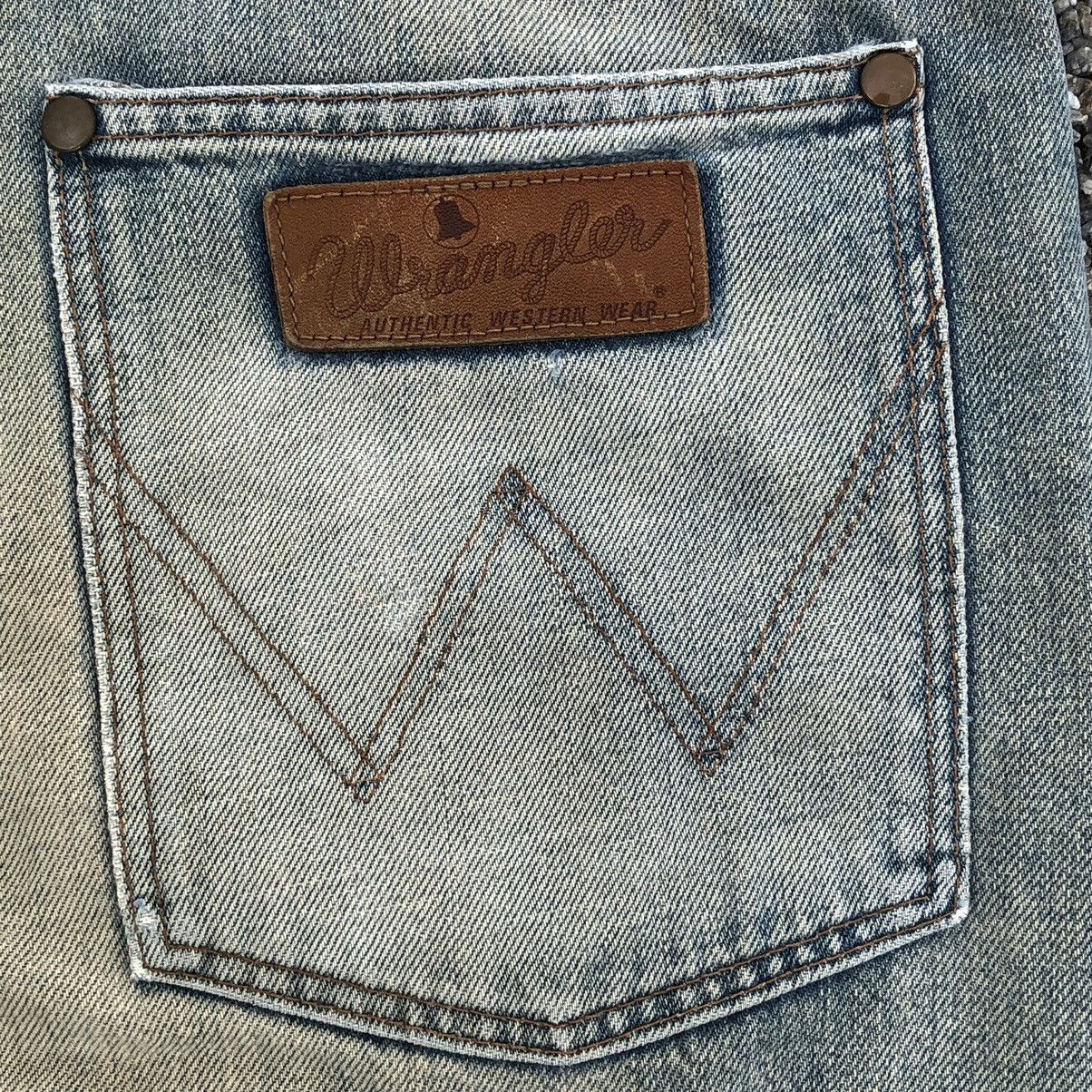Vintage Vintage Wrangler Blue Bell distressed Selvedge denim Size US 33 - 21 Thumbnail