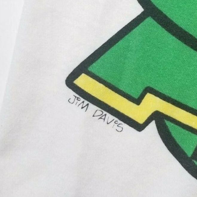 Vintage VINTAGE Garfield Night Shirt Womens One Size Flirts Christmas Pajama Tee 1978 Size ONE SIZE - 5 Thumbnail