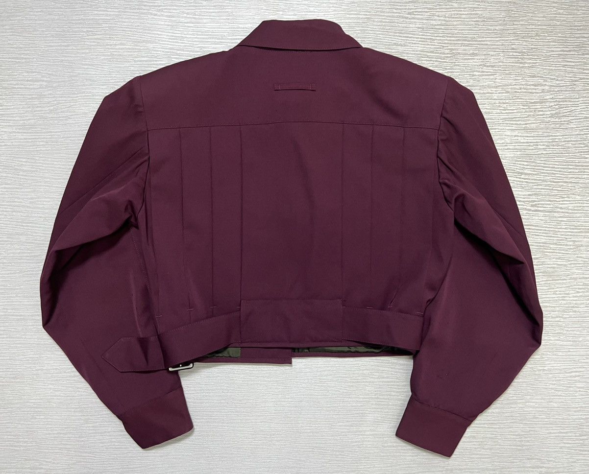 Jean Paul Gaultier 90s Jean Paul Gaultier - Military Belted Cropped Jacket Size S / US 4 / IT 40 - 5 Thumbnail