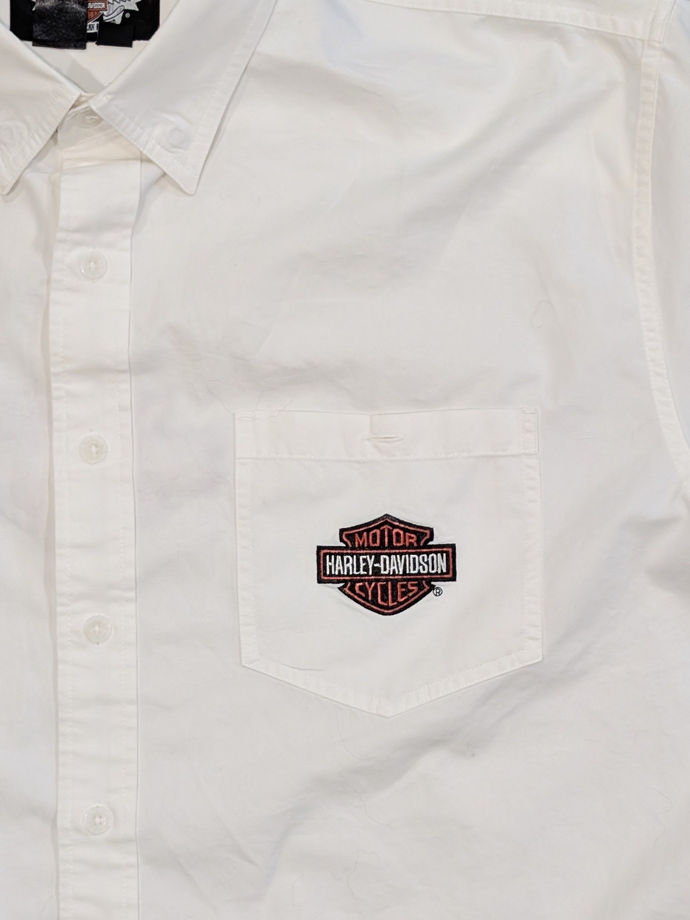 Harley Davidson Vintage Harley Davidson Motorcycles flames button up shirt Size US XXL / EU 58 / 5 - 5 Thumbnail