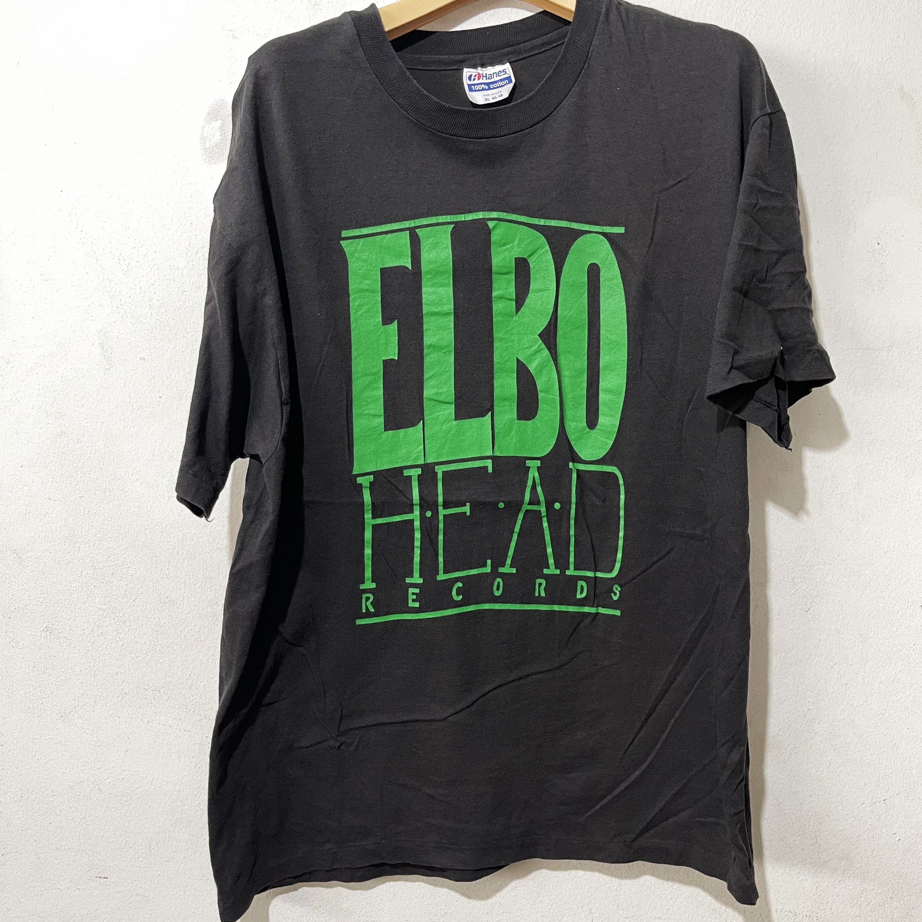 Band Tees × Vintage Vintage 90s Elbo Head Records Shirt Size US XL / EU 56 / 4 - 1 Thumbnail