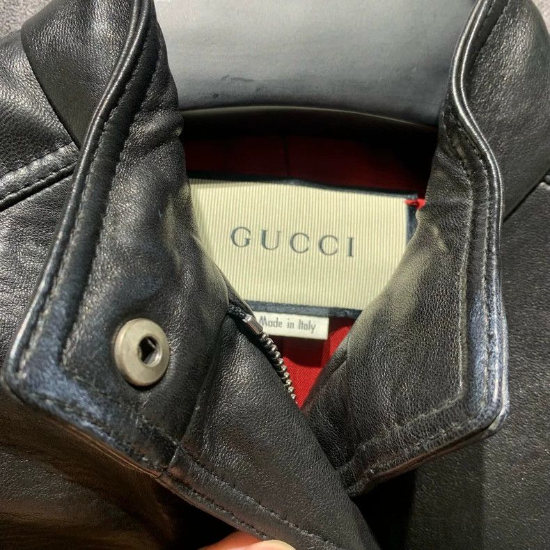 Gucci Gucci Size 36 Leather coat 2501-Nextarrow Size US XXS / EU 40 - 8 Thumbnail