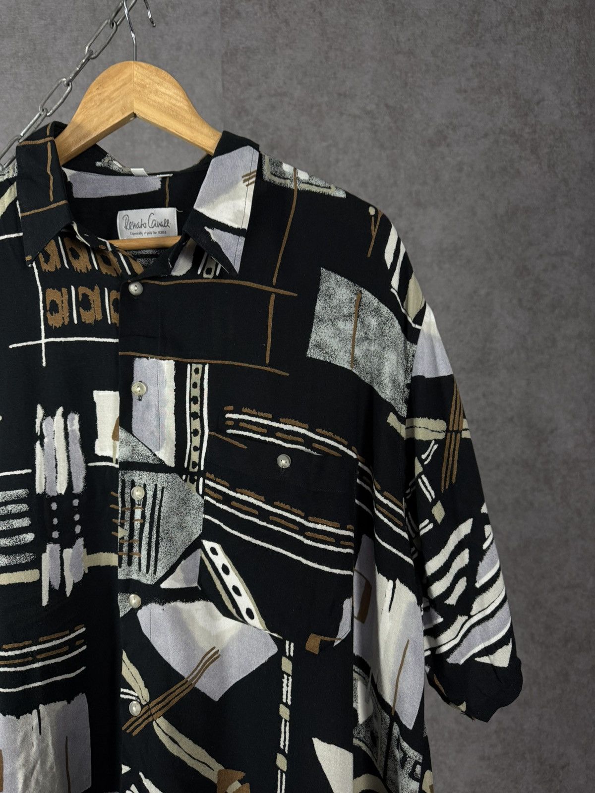 Vintage Roberto Cavalli art crazy hawaiian vintage shirt Size US XL / EU 56 / 4 - 2 Thumbnail