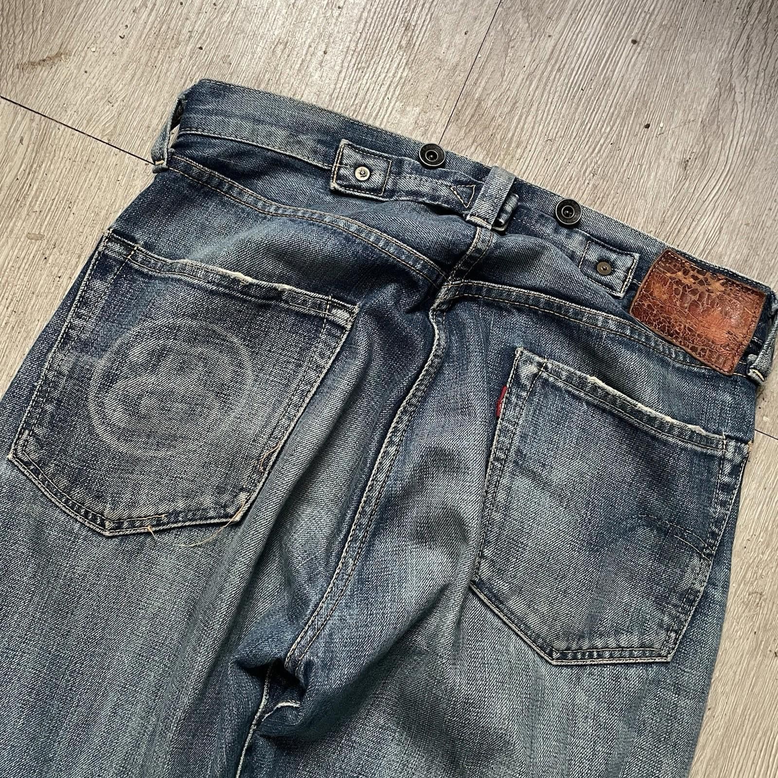 Levi's STUSSY X LVC 1937 501 LEVIS Vintage Clothing Selvedge 31x31 Size US 31 - 1 Thumbnail