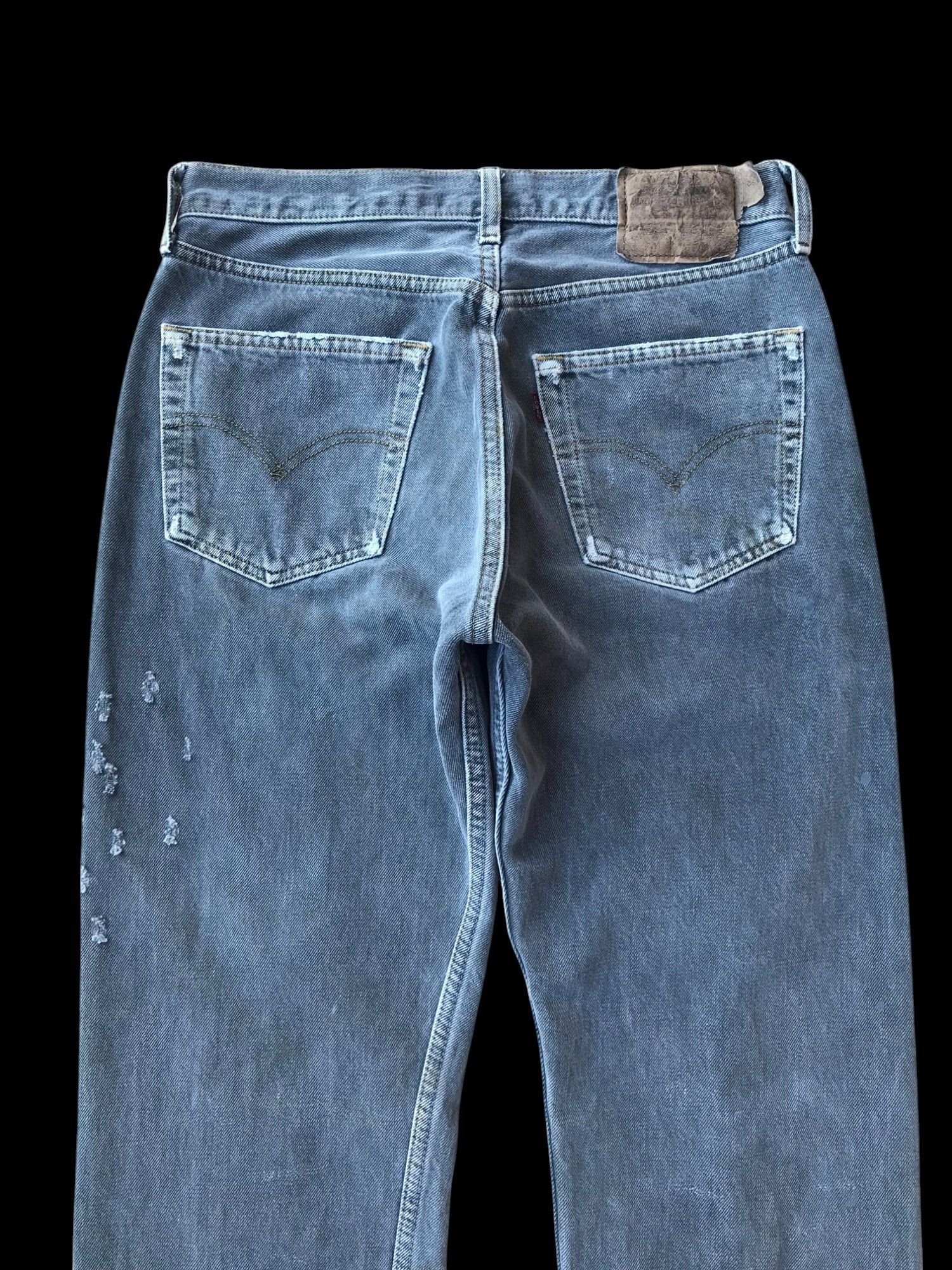 Levi's RARE Vintage Levis 501 BULLETMARK dirty FADED distressed Size US 29 - 10 Thumbnail