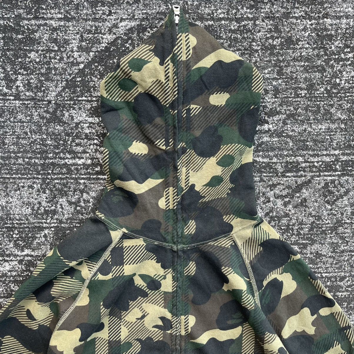 Bape A Bathing Ape Check 1st camo Full zip hoodie Size S / US 4 / IT 40 - 2 Thumbnail