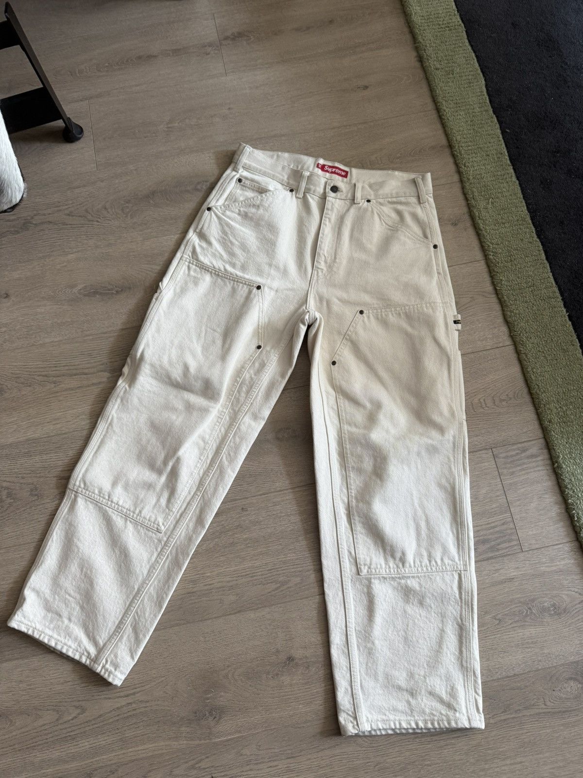 Supreme Supreme Double Knee Painter Pant Natural | Grailed