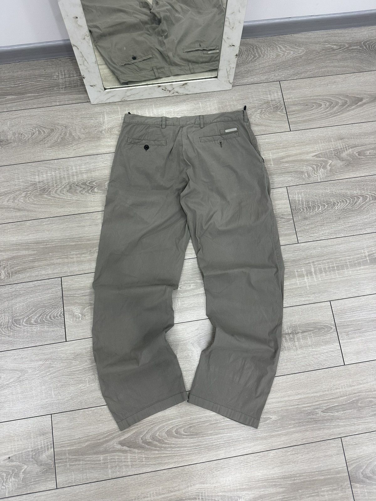Prada Prada Nylon Pants Silver Tab Vintage Classic Fit Old Money Size US 32 / EU 48 - 2 Thumbnail
