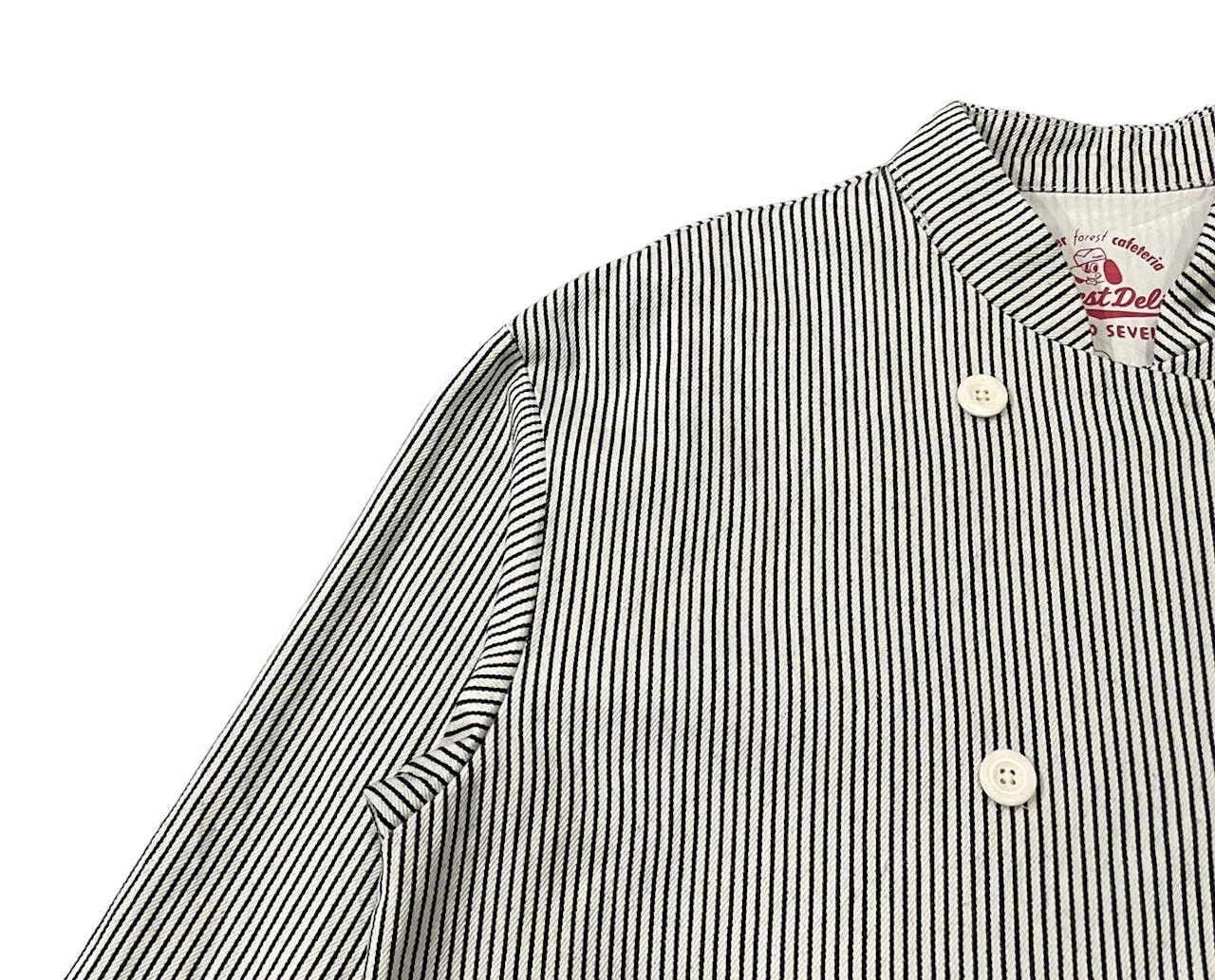 Japanese Brand × Studio Seven 💥STUDIO SEVEN HONEST DELI HICKORY BUTTON JACKET Size US XL / EU 56 / 4 - 6 Thumbnail